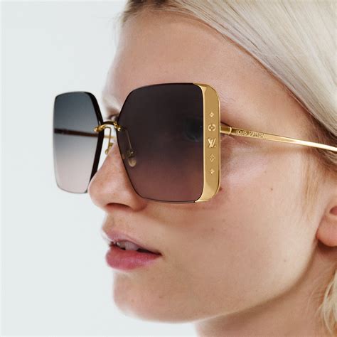 lv moon metal square sunglasses|LV Moon Metal Square Sunglasses S00 .